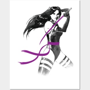 Psylocke Posters and Art